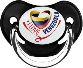 I Love Venezuela Sucette Physiologique Noir classique