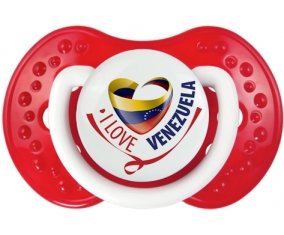 I Love Venezuela Sucette LOVI Dynamic Blanc-rouge classique