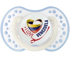 I Love Venezuela Sucette LOVI Dynamic Blanc-cyan classique