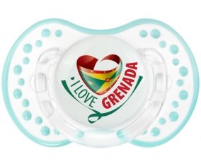 I Love Grenada Sucete LOVI Dynamic Retro-blanc-lagon classique