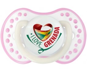 I Love Grenada Sucete LOVI Dynamic Blanc-rose phosphorescente