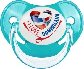 I Love Dominicana : Sucette Physiologique personnalisée