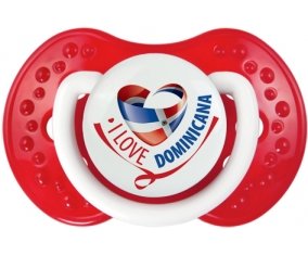 I Love Dominicana Tétine LOVI Dynamic Blanc-rouge classique