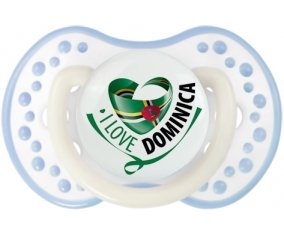 I Love Dominica Sucette LOVI Dynamic Blanc-cyan classique
