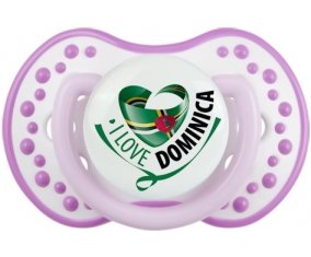 I Love Dominica Sucette LOVI Dynamic Blanc-mauve classique
