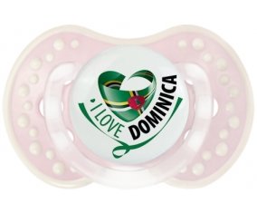 I Love Dominica Sucette LOVI Dynamic Retro-rose-tendre classique