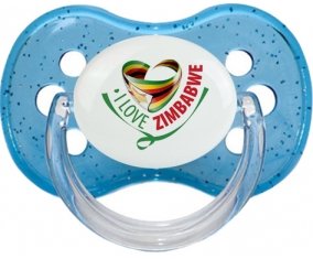 I Love Zimbabwe : Tétine Cerise personnalisée