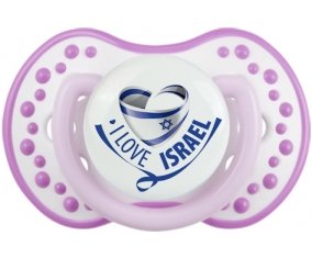 I Love Israel Sucete LOVI Dynamic Blanc-mauve classique