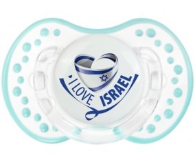 I Love Israel Sucete LOVI Dynamic Retro-blanc-lagon classique