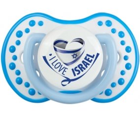 I Love Israel Sucete LOVI Dynamic Blanc-bleu phosphorescente