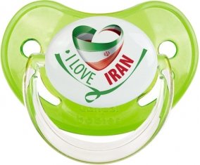 I Love Iran Sucete Physiologique Vert classique