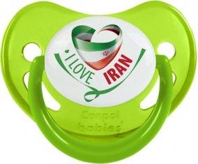 I Love Iran Sucete Physiologique Vert phosphorescente