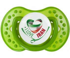 I Love Iran Tétine LOVI Dynamic Vert classique