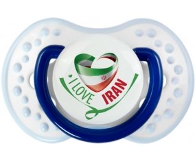 I Love Iran Tétine LOVI Dynamic Marine-blanc-bleu classique