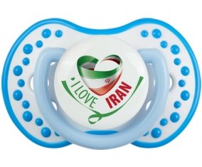 I Love Iran Tétine LOVI Dynamic Blanc-bleu phosphorescente