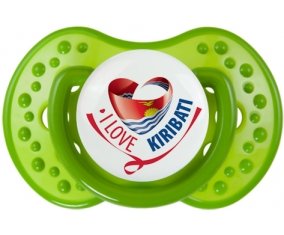 I Love Kiribati : Sucette LOVI Dynamic personnalisée