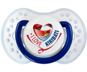 I Love Kiribati Sucette LOVI Dynamic Marine-blanc-bleu classique