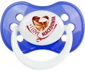 I Love Macedonia : Sucette Anatomique personnalisée