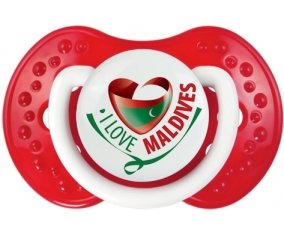 I Love Maldives Sucete LOVI Dynamic Blanc-rouge classique