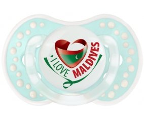 I Love Maldives Sucete LOVI Dynamic Retro-turquoise-lagon classique