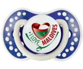 I Love Maldives Sucete LOVI Dynamic Bleu-marine phosphorescente