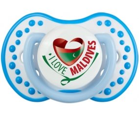I Love Maldives Sucete LOVI Dynamic Blanc-bleu phosphorescente
