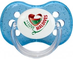 I Love Maldives : Sucette Cerise personnalisée