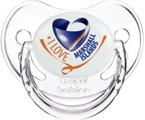 I Love Marshall islands Sucete Physiologique Transparent classique