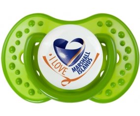 I Love Marshall islands : Tétine LOVI Dynamic personnalisée