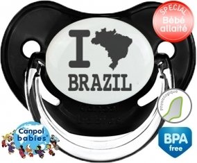 Originale i love brazil: Sucette Physiologique-su7.fr