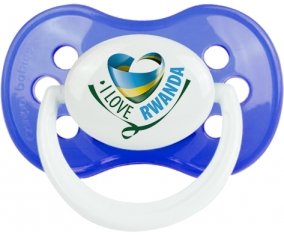 I Love Rwanda : Tétine Anatomique personnalisée