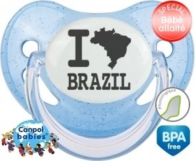 Originale i love brazil: Sucette Physiologique-su7.fr