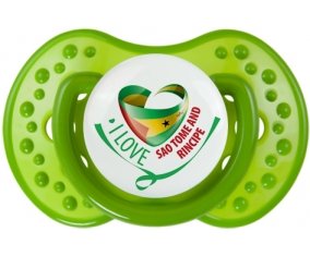 I Love Sao Tome and Rincipe : Sucette LOVI Dynamic personnalisée