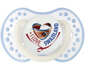 I Love Swaziland Sucete LOVI Dynamic Blanc-cyan classique
