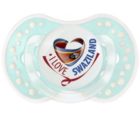 I Love Swaziland Sucete LOVI Dynamic Retro-turquoise-lagon classique