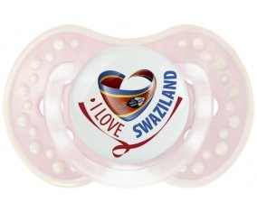 I Love Swaziland Sucete LOVI Dynamic Retro-rose-tendre classique