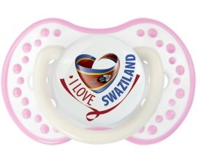 I Love Swaziland Sucete LOVI Dynamic Blanc-rose phosphorescente