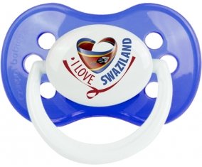 I Love Swaziland : Sucette Anatomique personnalisée