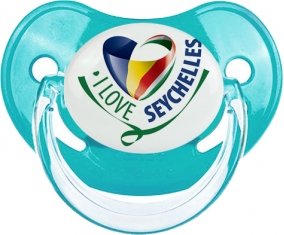 I Love Seychelles : Sucette Physiologique personnalisée
