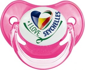 I Love Seychelles Sucete Physiologique Rose classique
