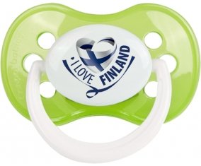 I Love Finland Sucete Anatomique Vert classique