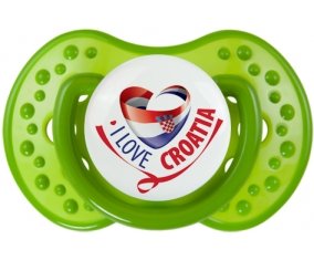 I Love Croatia : Tétine LOVI Dynamic personnalisée