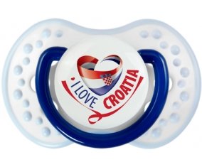 I Love Croatia Tétine LOVI Dynamic Marine-blanc-bleu classique