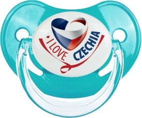 I Love Czechia : Sucette Physiologique personnalisée