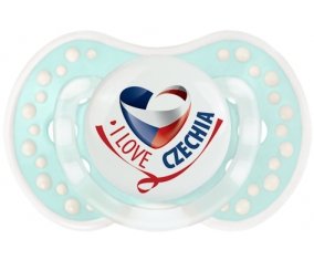I Love Czechia Sucette LOVI Dynamic Retro-turquoise-lagon classique