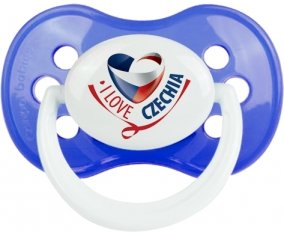 I Love Czechia : Tétine Anatomique personnalisée