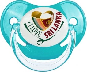 I Love Sri Lanka : Sucette Physiologique personnalisée