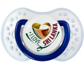 I Love Sri Lanka Sucette LOVI Dynamic Marine-blanc-bleu classique