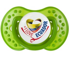 I Love Ecuador Sucete LOVI Dynamic Vert classique