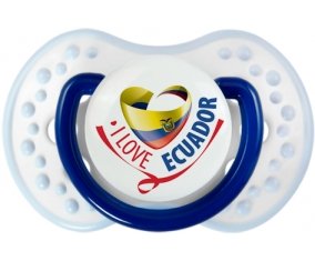 I Love Ecuador Sucete LOVI Dynamic Marine-blanc-bleu classique